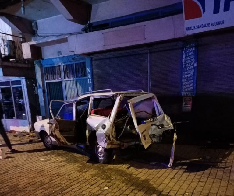 Kahramanmaraş’ta kaza 2 kişi yaralandı