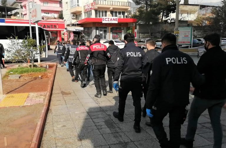 Kahramanmaraş’ta bir ayda aranan 346 kişi gözaltına alındı