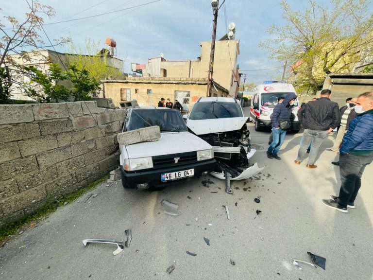 Kahramanmaraş’ta Feci Kaza: 2 Yaralı