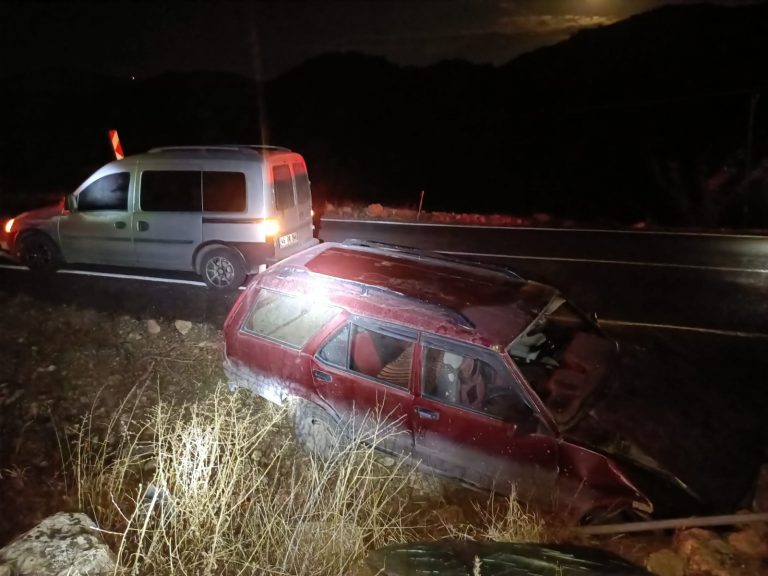 Kahramanmaraş’ta hafif ticari araç ile otomobil çarpıştı: 1 yaralı