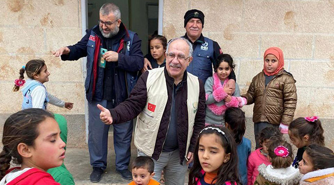 İHH’dan Suriye’ye battaniye yardımı