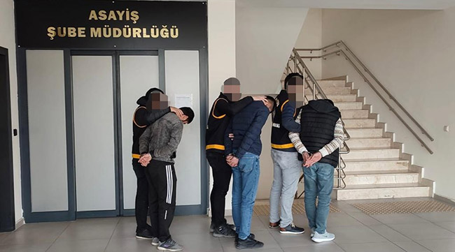 İşyeri ve Kurum hırsızları tutuklandı