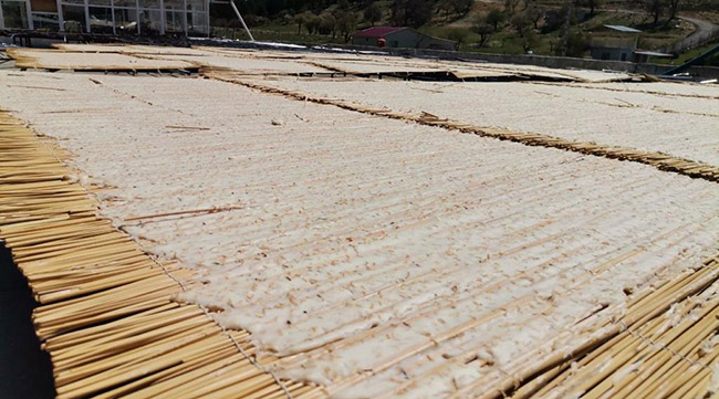 Deprem bölgesinde tarhana üretimi başladı