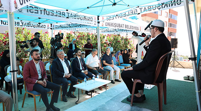 <strong>Onikişubat Belediyesi’nin yaz kursları Başkan Mahçiçek’in katıldığı açılışla başladı</strong>