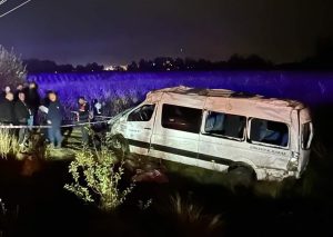 Kahramanmaraş’ta yolcu minibüsü şarampole yuvarlandı: 1 ölü 10 yaralı