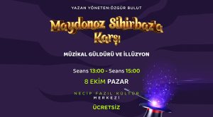 <strong>‘Maydonoz Sihirbaz’a Karşı’ Gösterisi Minik İzleyicilerini Bekliyor</strong>