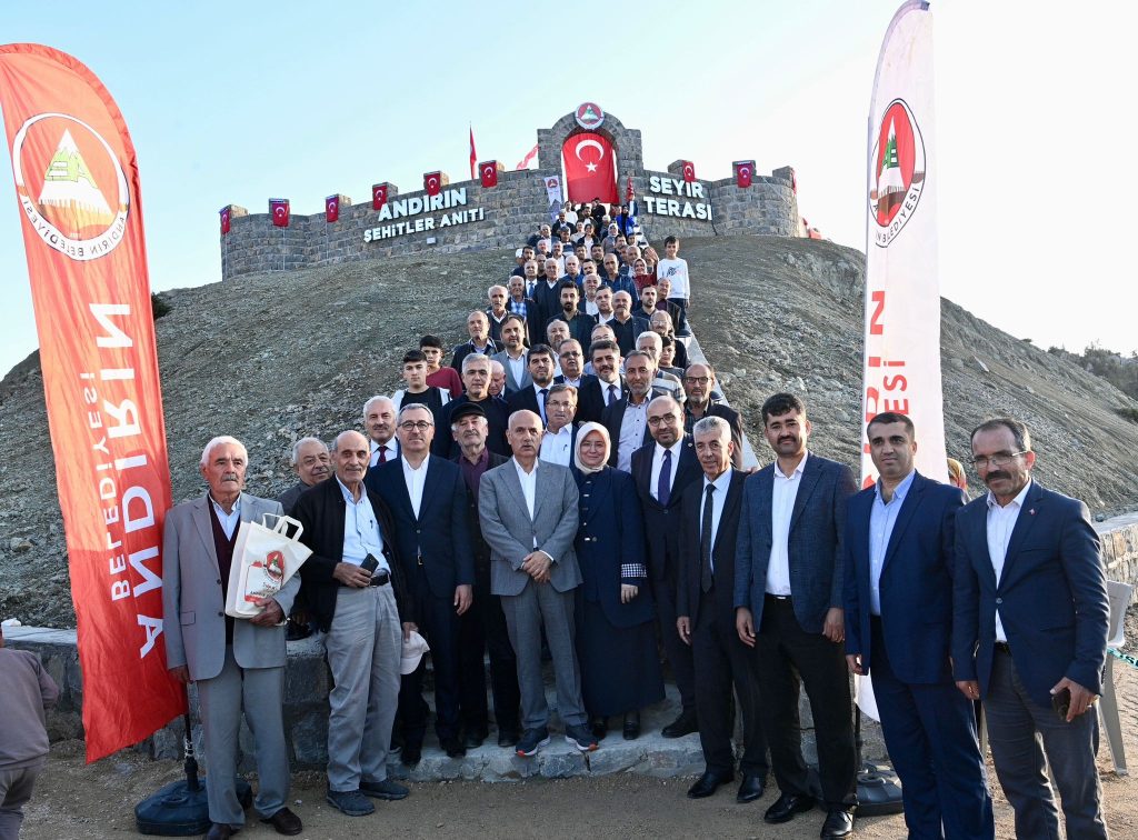<strong>Andırın’da Şehitler Anıtı ve Seyir Terası’nın Açılışı Gerçekleştirildi</strong>