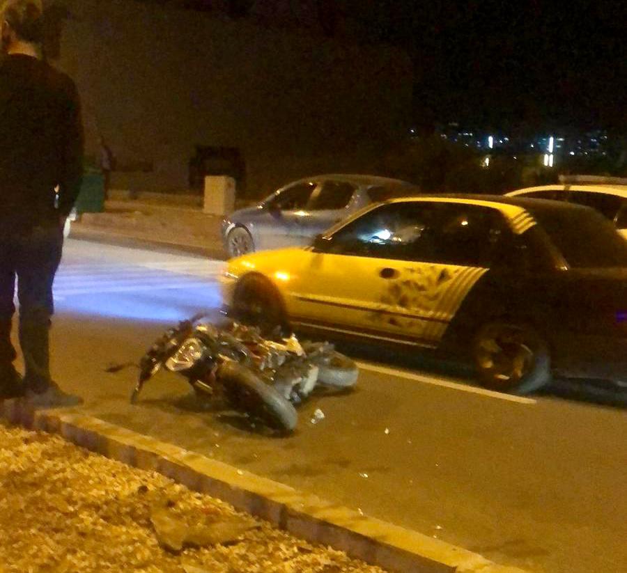 Kahramanmaraş’ta refüje çarpan motosiklet sürücüsü öldü