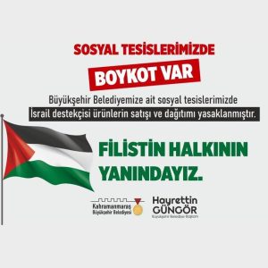 Büyükşehir’in Tesislerinde İsrail Destekçisi Ürünlerin Satışı Yasaklandı