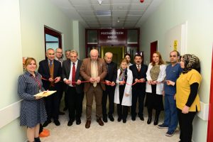 KSÜ Sağlık Uygulama ve Araştırma Hastanesinde Postanestezik Yoğun Bakım Servisi ve Ultrasonografi Ünitelerinin Açılışı Yapıldı￼
